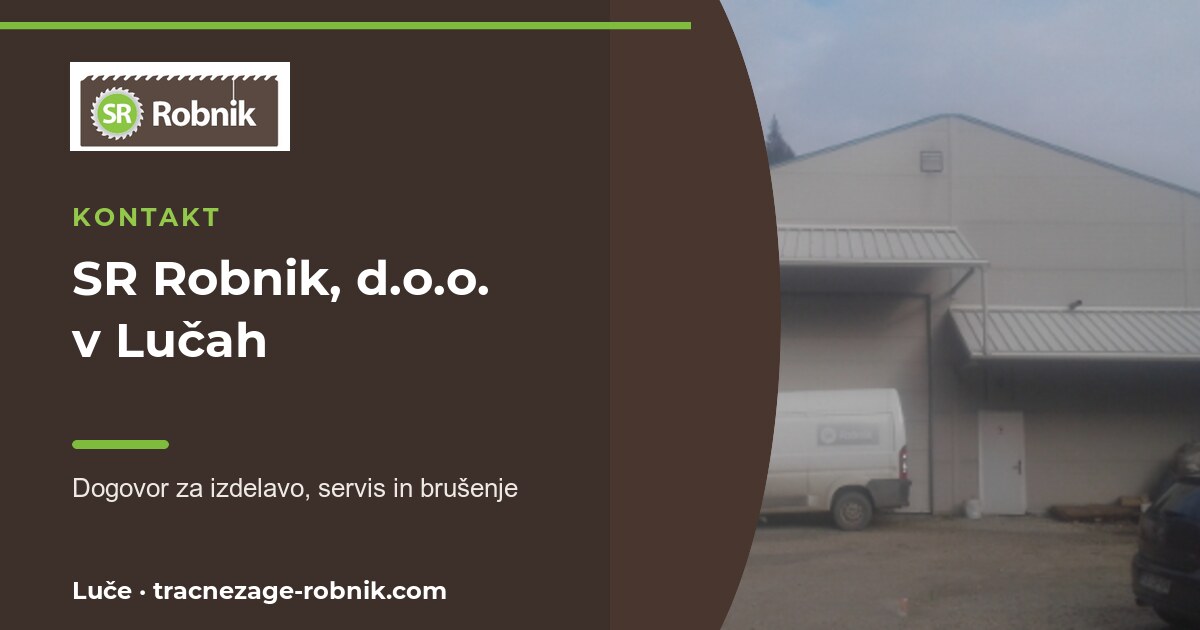 Kontakt | Tračne žage Robnik, Luče