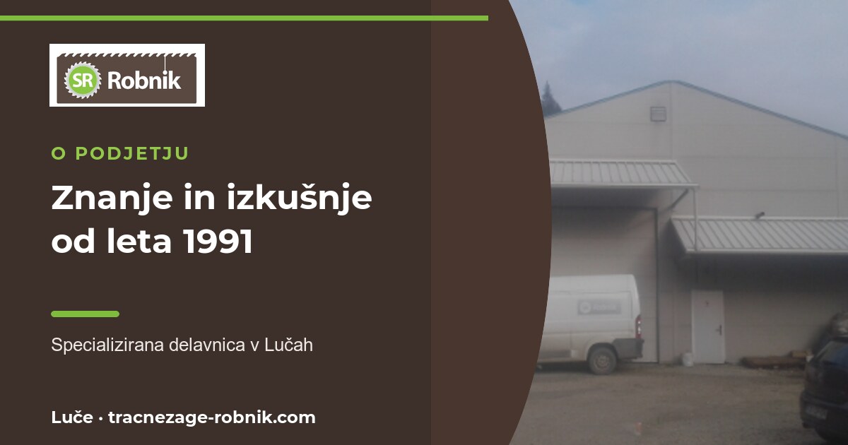 SR Robnik, d.o.o. | Tračne žage od leta 1991